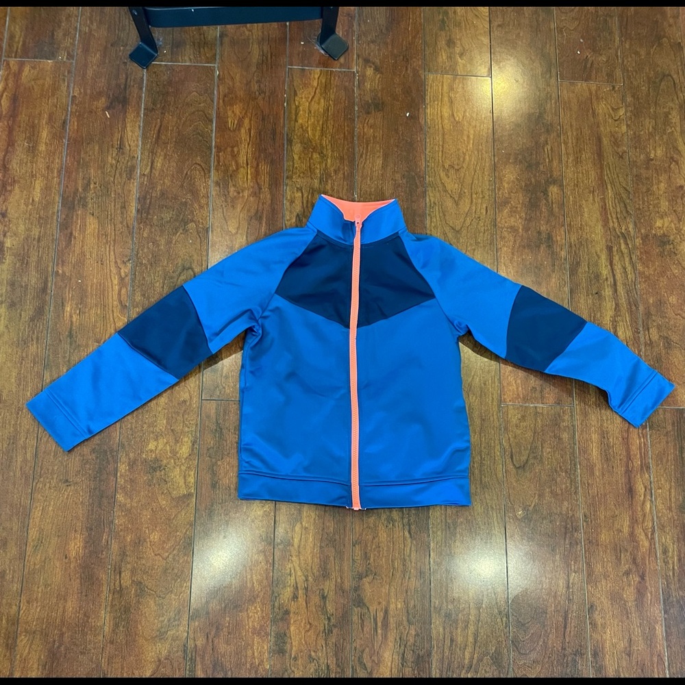 Athletic zip up jacket